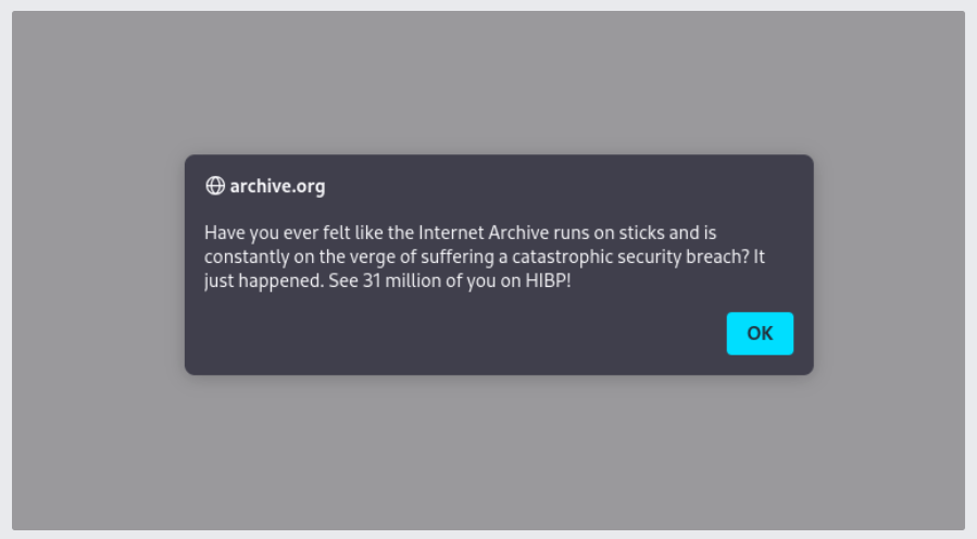 Miserable Miscreants Targeted Internet Archive's Wayback Machine, Stole 31 Million Records