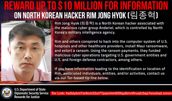 North Korean Military Hacker Indicted for String of US Attacks
